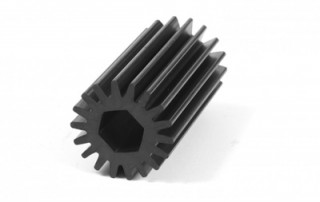 Close Up of Gear Profile Extrusion